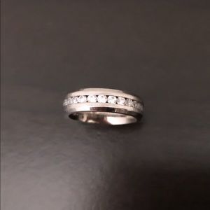 Women’s titanium ring.